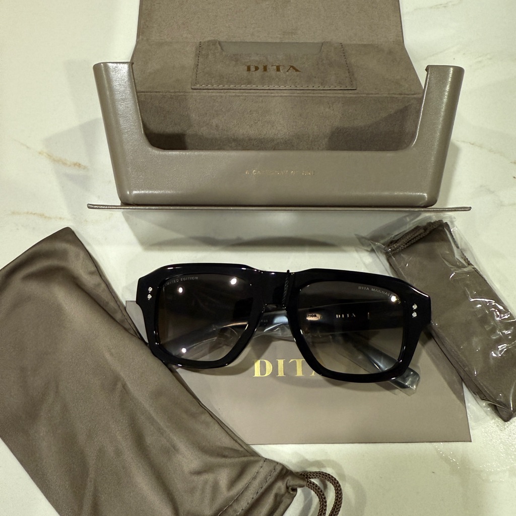 Dita Magnaleapr Black Eyewear / Sunglasses - New Never Worn